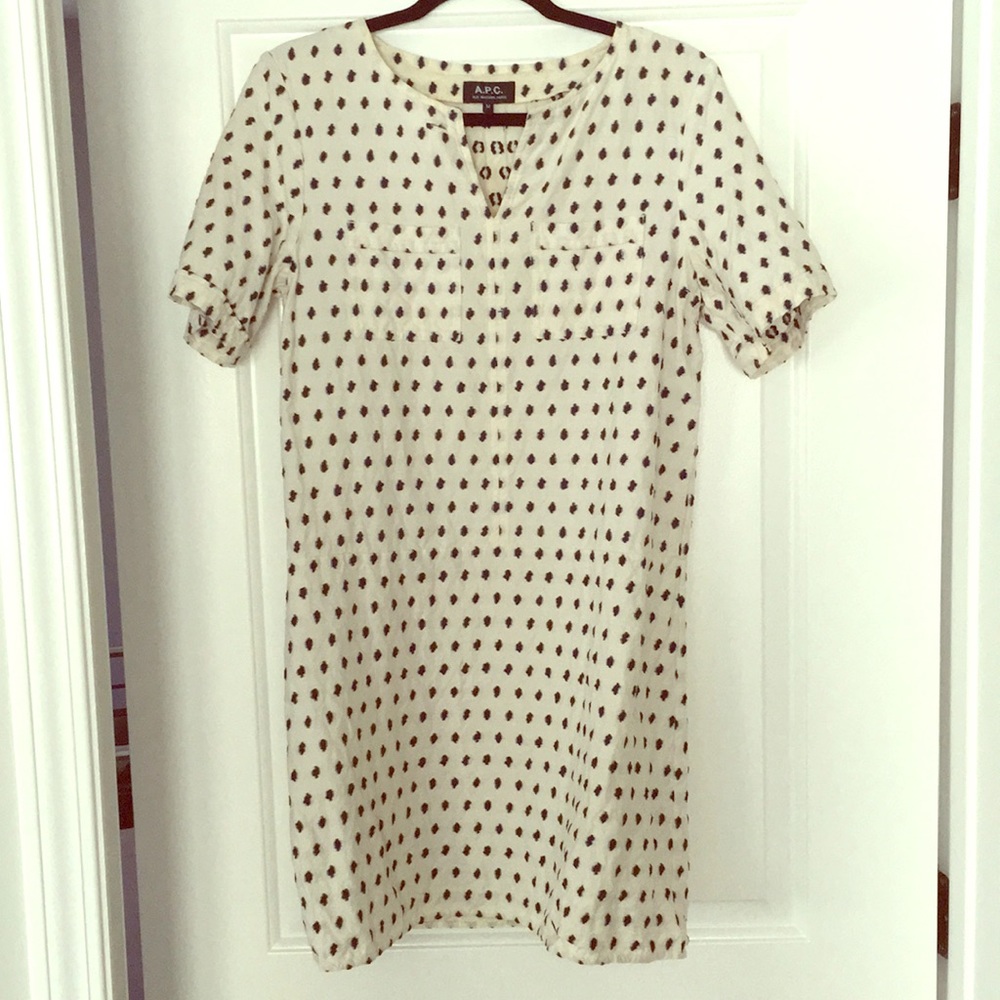 Cotton linen dress